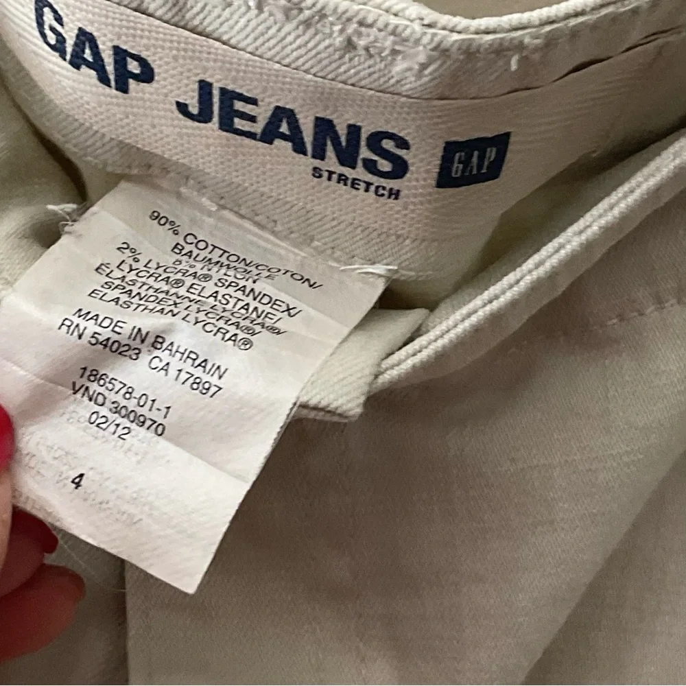GAP Women's Cream A-Line Skirt